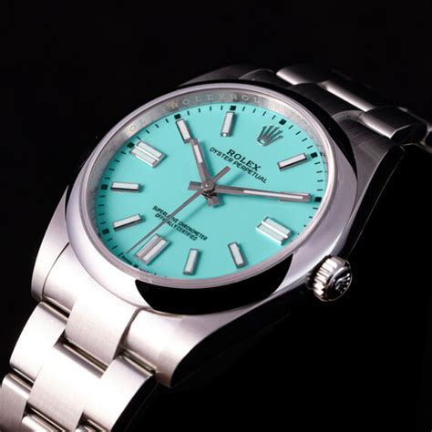 rolex 31mm tiffany ladies.